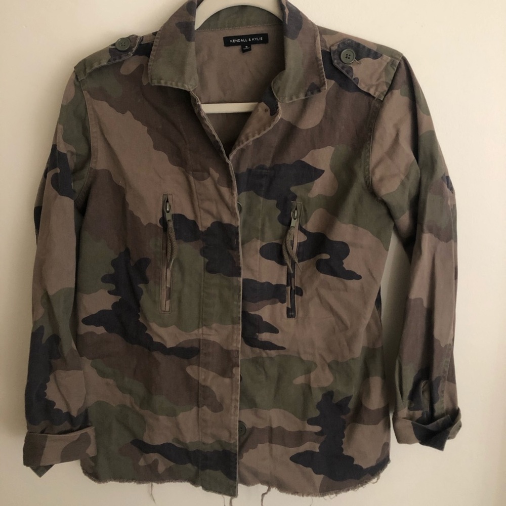Kendall and Kylie Pacsun Camo Jacket
